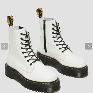 Dr. Martens JADON BOOT SMOOTH LEATHER PLATFORMS - Size 4 Kids / 5.5/6 womens